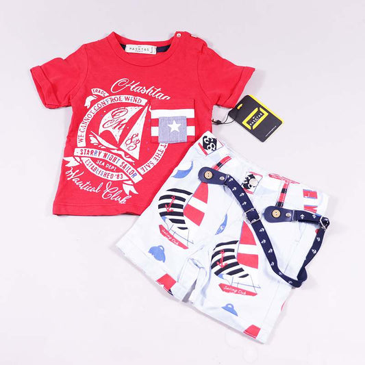 Σετ μπλούζα- σορτς Hashtag