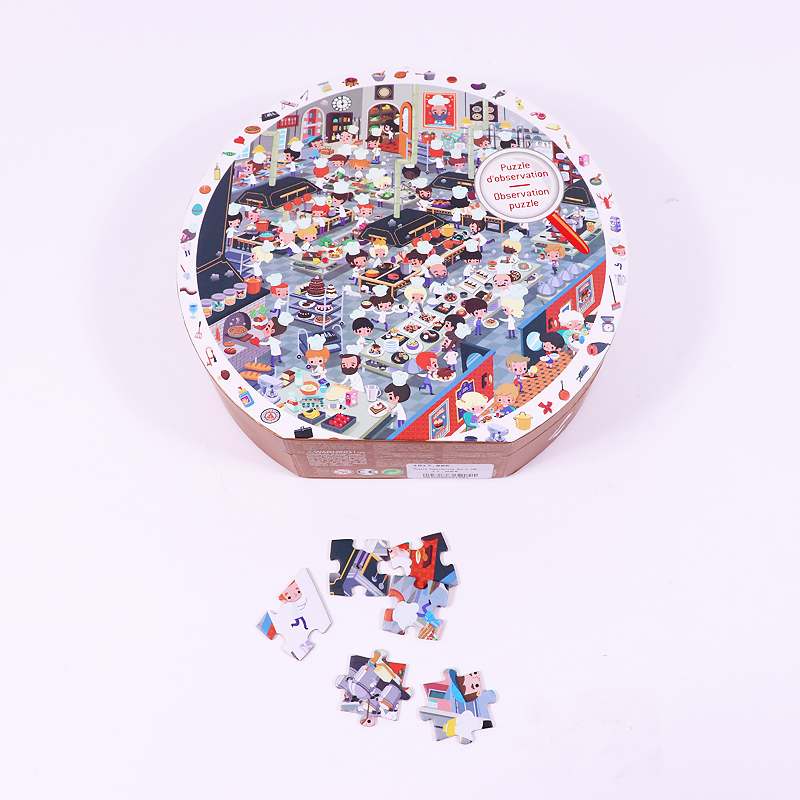 Παιχνίδι παζλ παρατήρησης κουζίνα εστιατορίου Janod