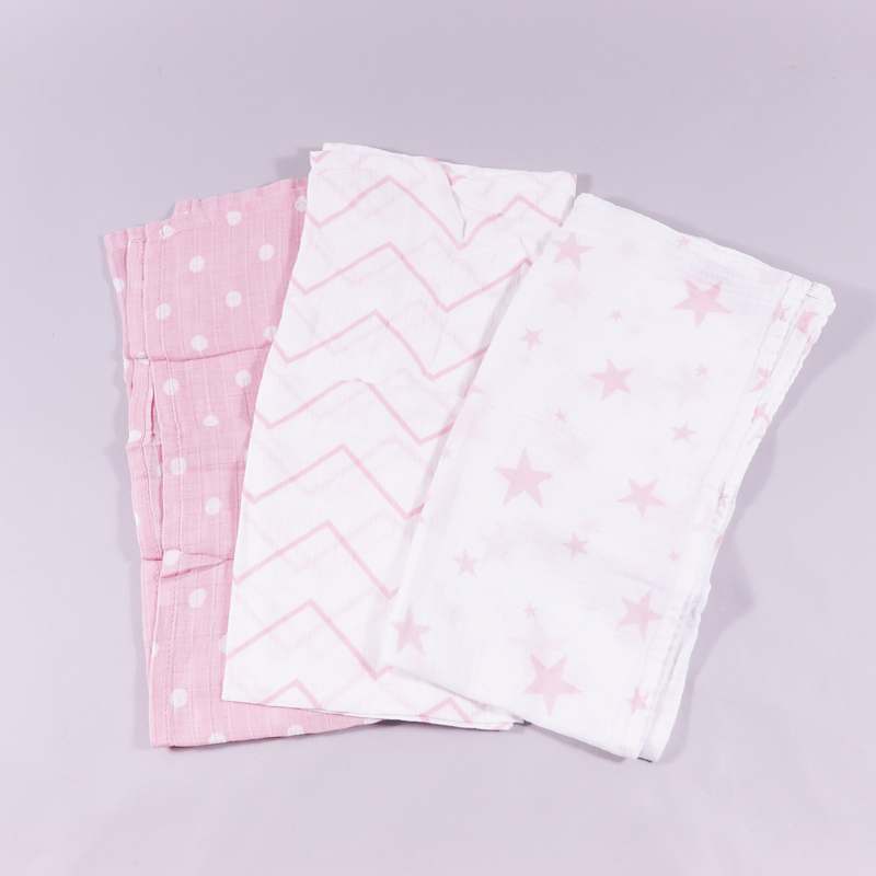 3 Μουσελίνες- πάνες αγκαλιάς