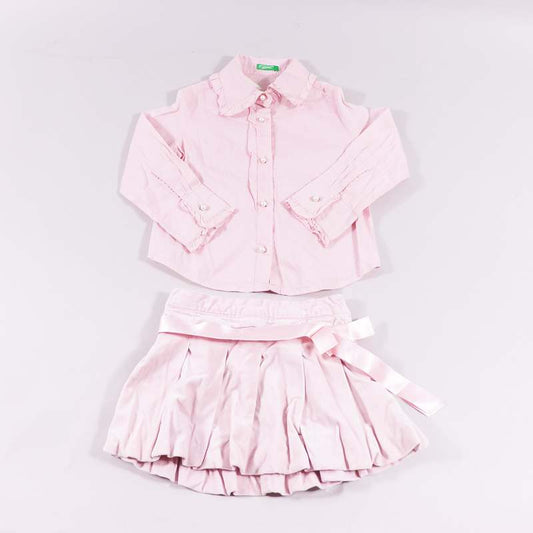 Σετ πουκάμισο-  φούστα Benetton