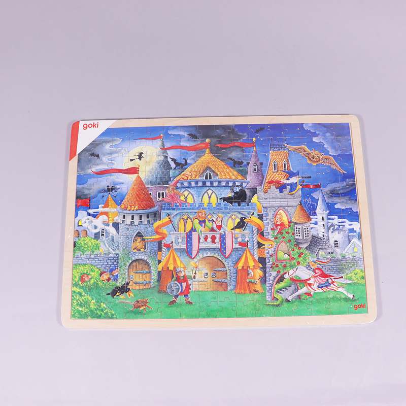 Παιχνίδι ξύλινο παζλ Goki