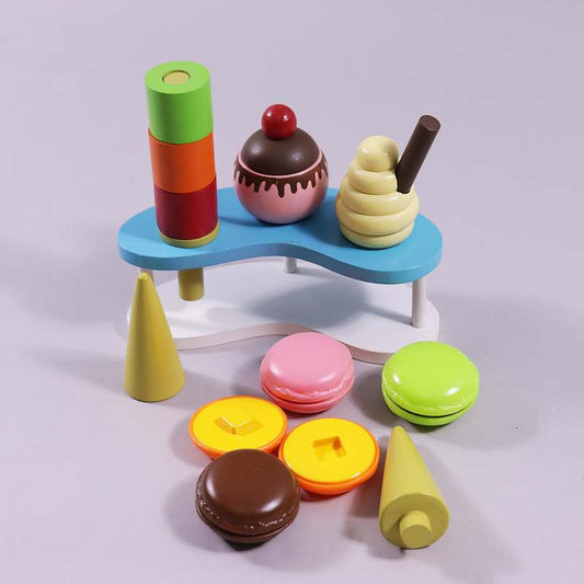 Παιχνίδι Σετ παγωτού και μάκαρόν ELC