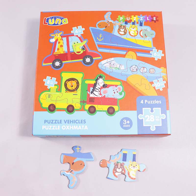 Παιχνίδι Puzzle Vehicles Luna