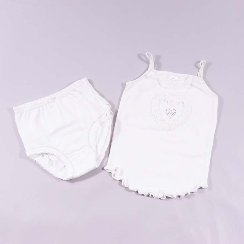 Σετ φανελάκι-βρακάκι Pretty Baby