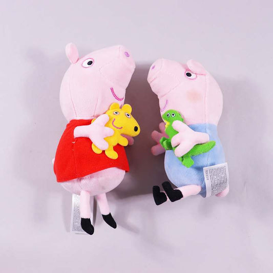 Παιχνίδι 2 λούτρινα Peppa - George