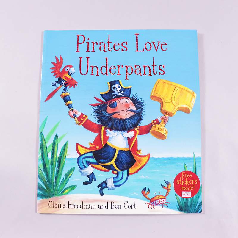 Βιβλίο Pirates love underpants