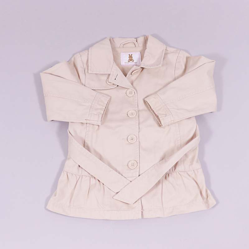 Παλτό καπαρντίνα Benetton Baby