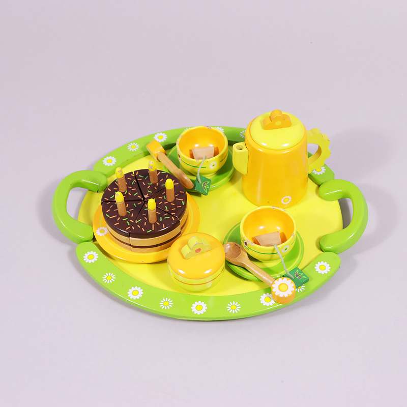 Παιχνίδι ξύλινο Δίσκος με τούρτα γενεθλίων Djeco