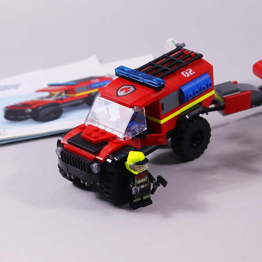 Παιχνίδι Lego City 4x4 Fire Truck With Rescue Boat 60412