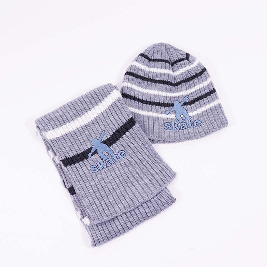 Σετ σκούφος- κασκόλ Skate