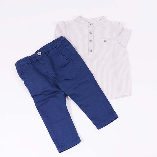 Σετ πουκάμισο- παντελόνι Prenatal