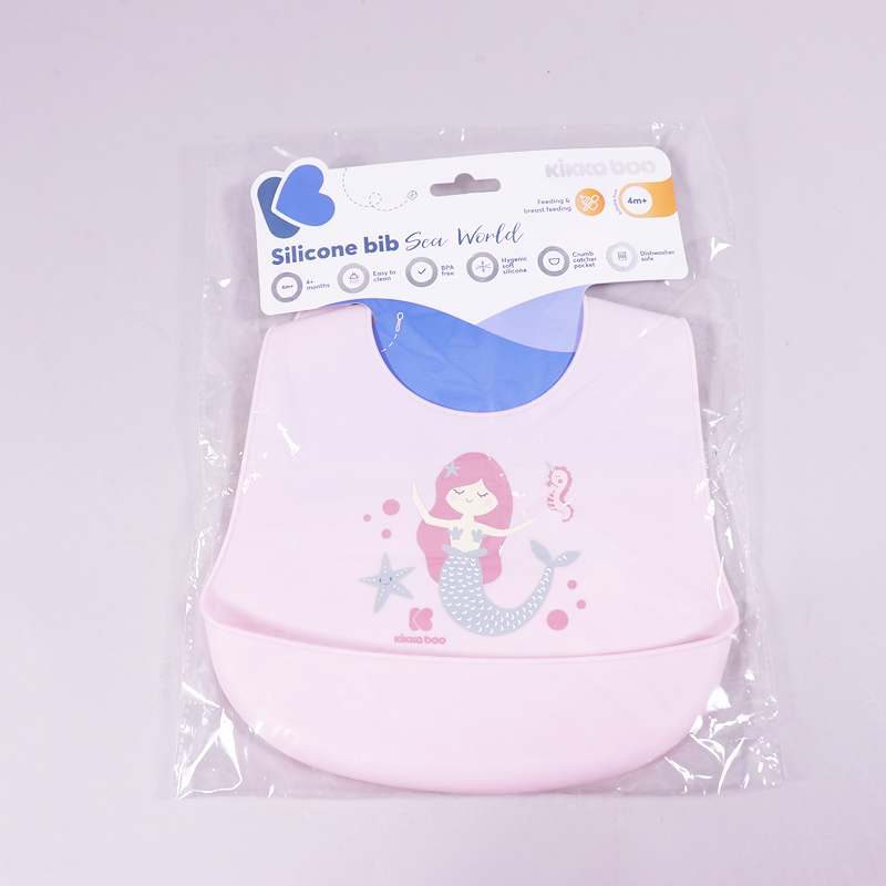 Σαλιάρα αδιάβροχη σιλικόνης Kikka boo