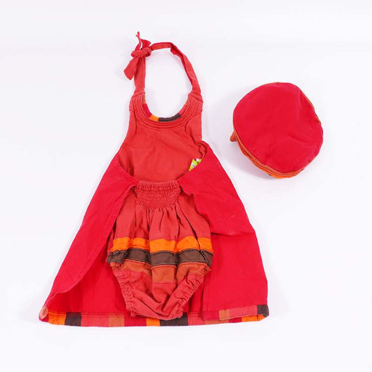 Σετ φόρεμα φορμάκι με μπερέ Poudre de Perlimpin